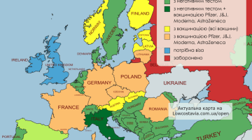 Країни Європи вже відкриті для українців!