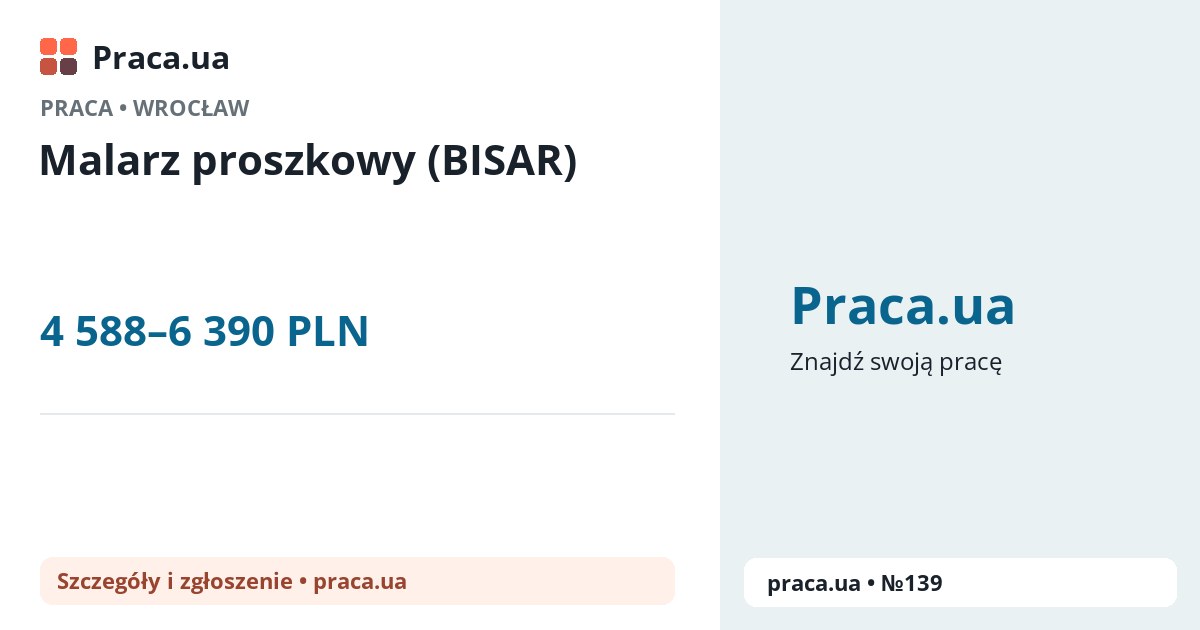 Malarz proszkowy (BISAR). 4 588–6 390 PLN. . 