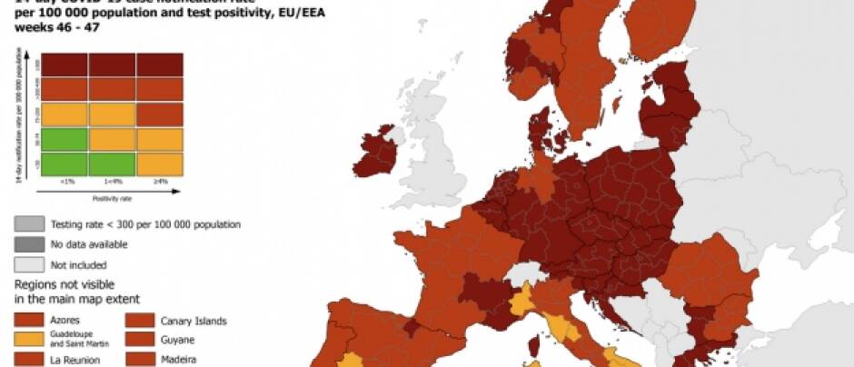 Ситуация с пандемией в Европе стала почти критичной